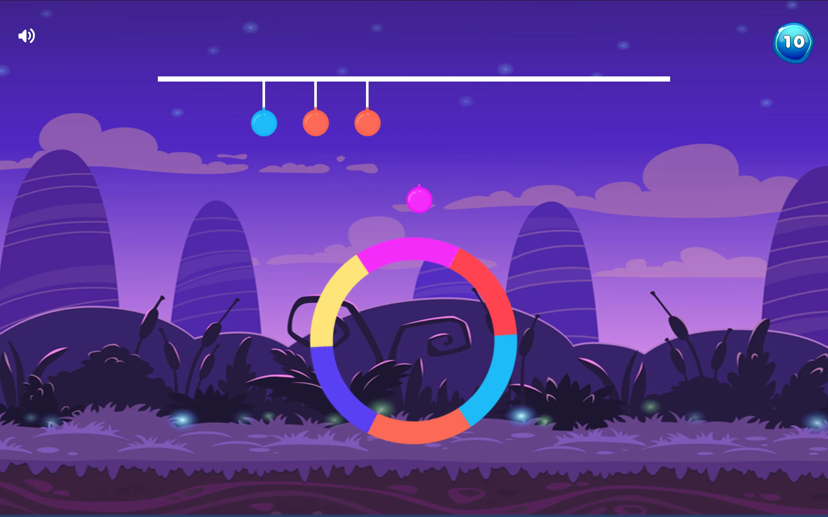 Baloon Blast Adventure stage completion showing star score rating and combo bonus celebration