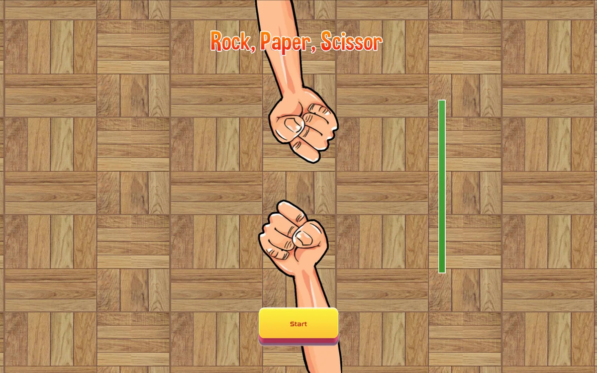 Rock Paper Scissor final victory state and high score celebration